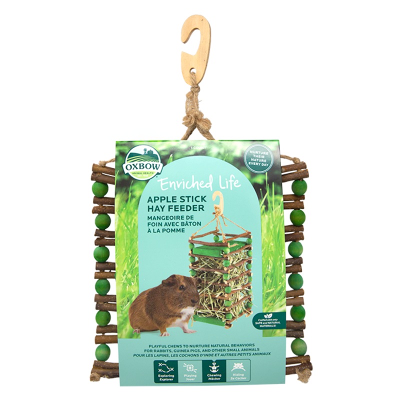 Oxbow Enriched Life – Apple Stick Hay Feeder