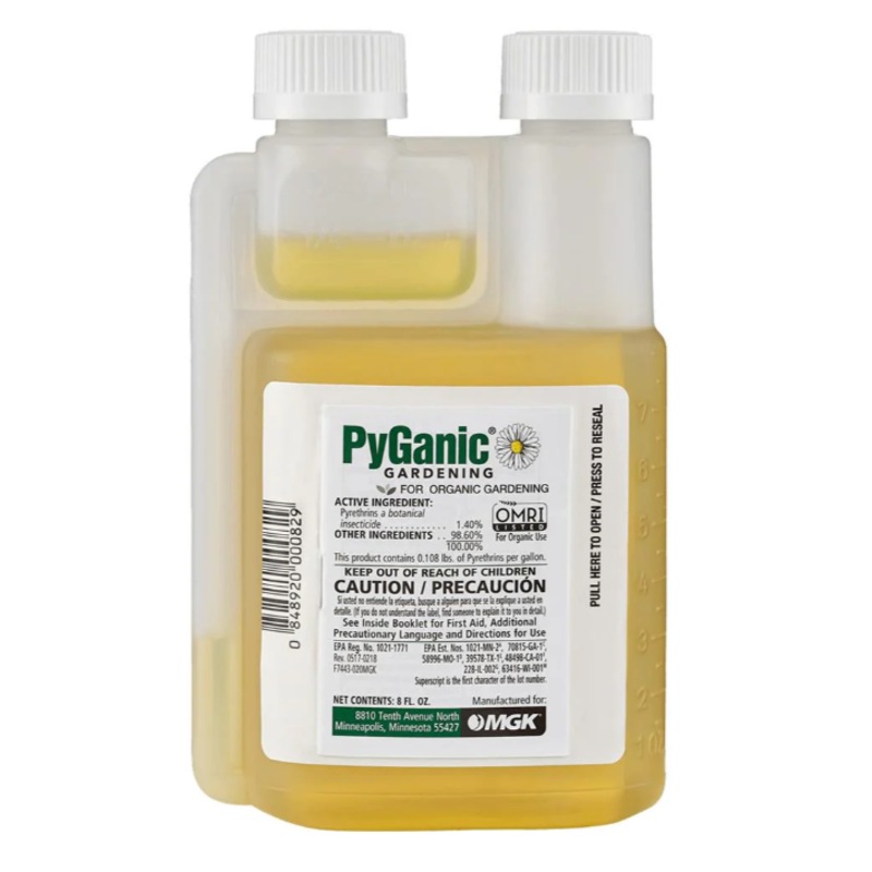 Pyrethrum Insecticide PIS8OZ: 8 ounce bottle