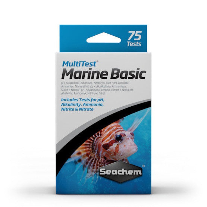 Seachem MultiTest: Marine Basic Test Kit