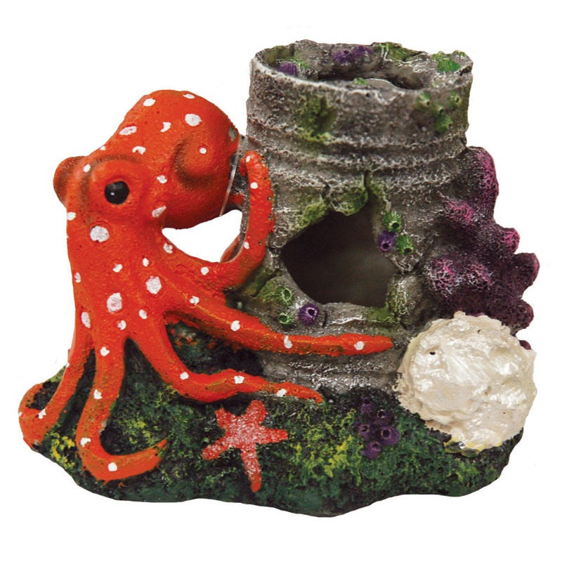 AquaFit Polyresin Octopus 5x3x3in