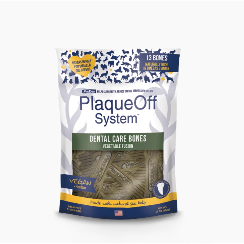 ProDen PlaqueOff Dental Care Bones Vegetable Fusion 17 oz