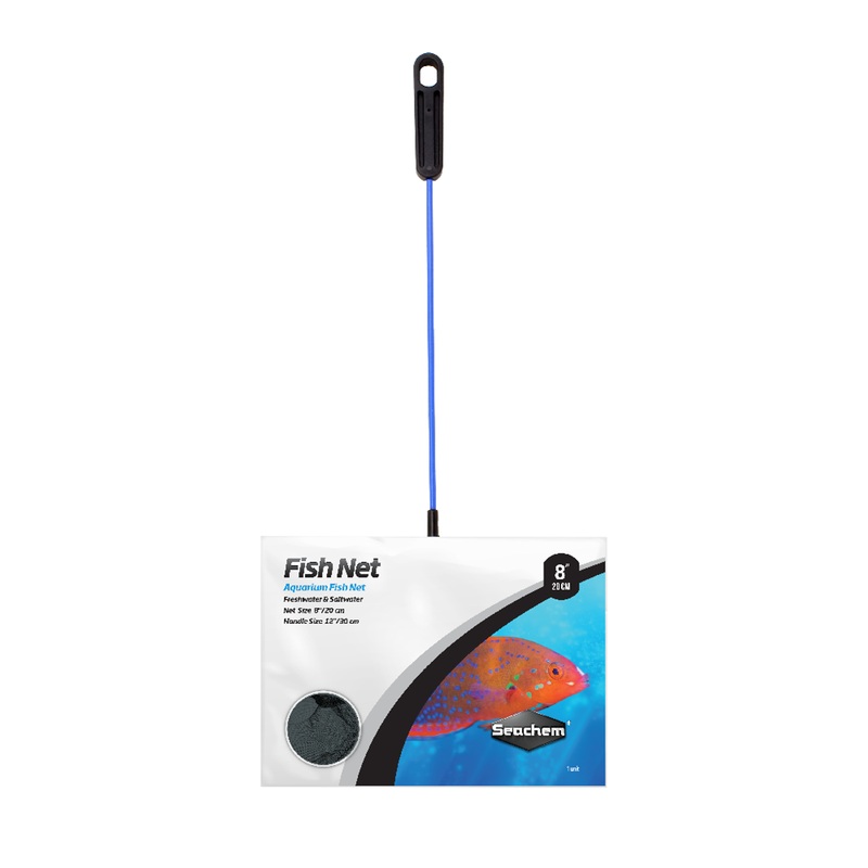 Seachem Fish Net 20cm/ 8inch Long Handle Standard Mesh