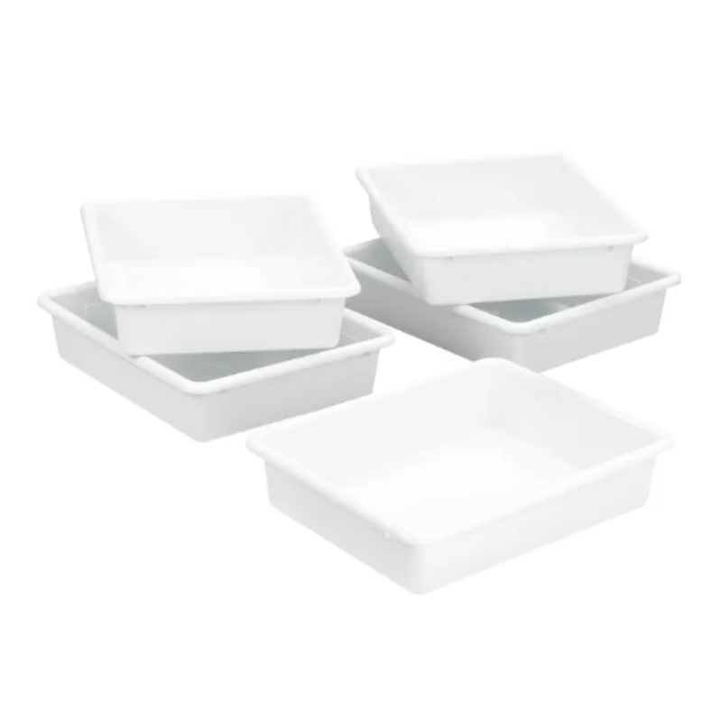 Storage Trays & Lids ST10X13X3-White: 5 units