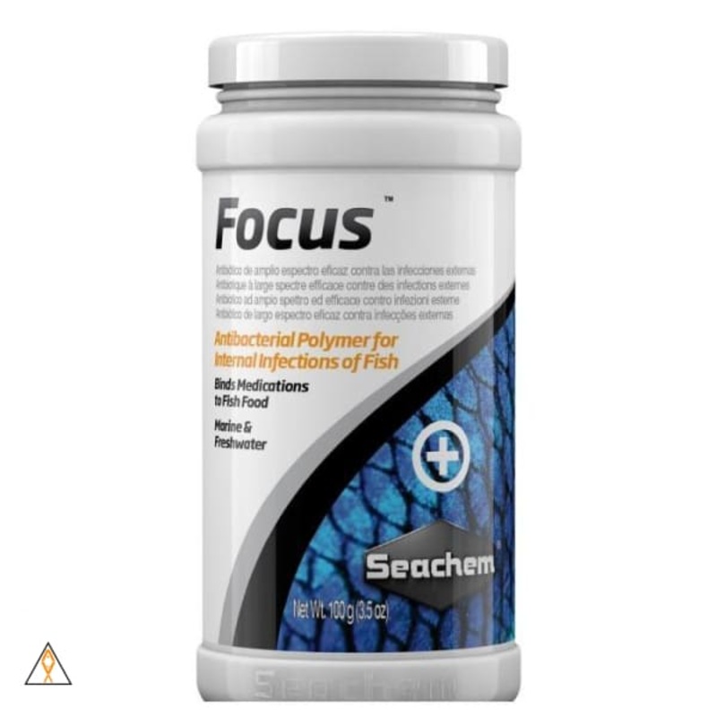 Focus Antibacterial Fish Treatment – Seachem 5g (.2oz)