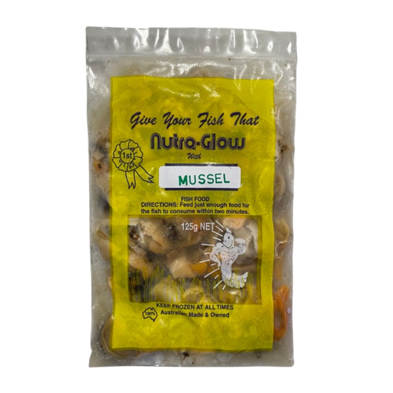 Nutra Glow Frozen Whole Mussel 125g
