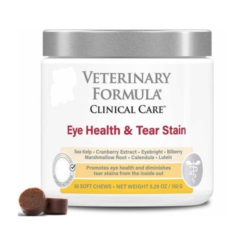 Synergy Labs Veterinary Formula Clinical Care Eye Health & Tear Stain 150g (30 counts)[Count – 30, Weight – 150g]