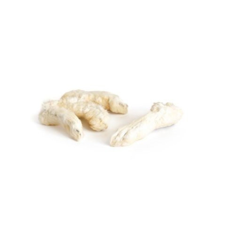 Hairy Rabbit Feet 1kg Bulk
