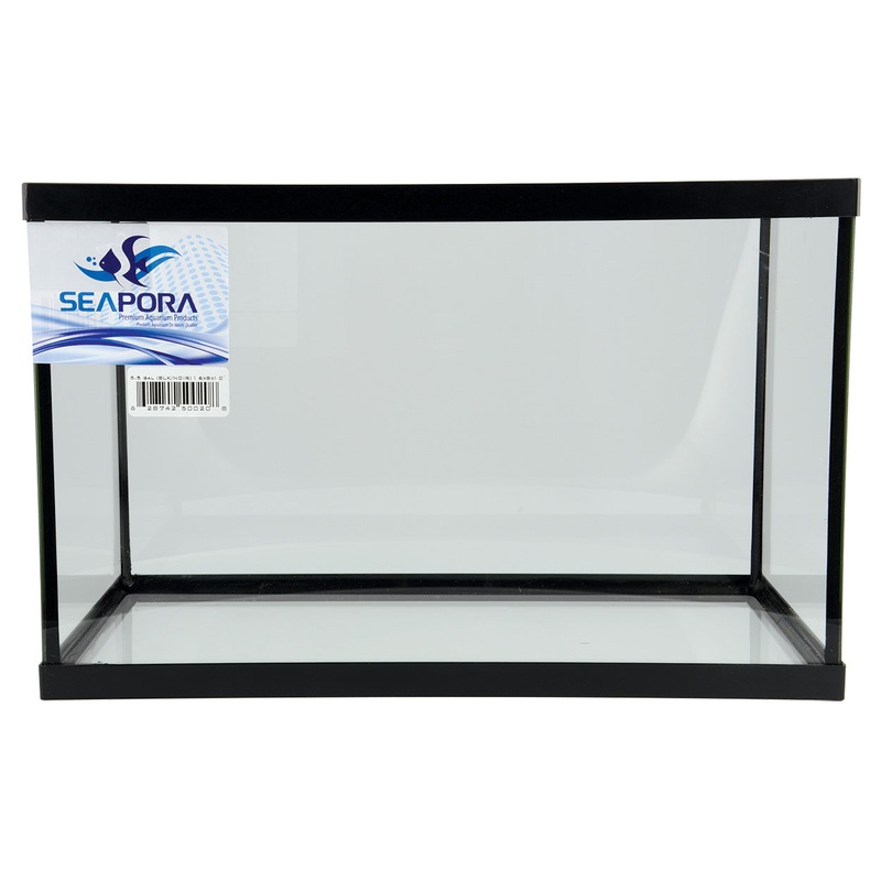 Seapora 5.5 Gallon Aquarium 16x8x10