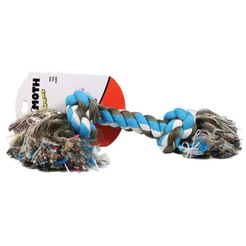 MAMMOTH FLOSSY CHEWS COLOR ROPE BONE 16 IN MULTI