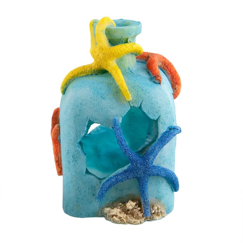 Ornament Starfish Escaping from a Bottle