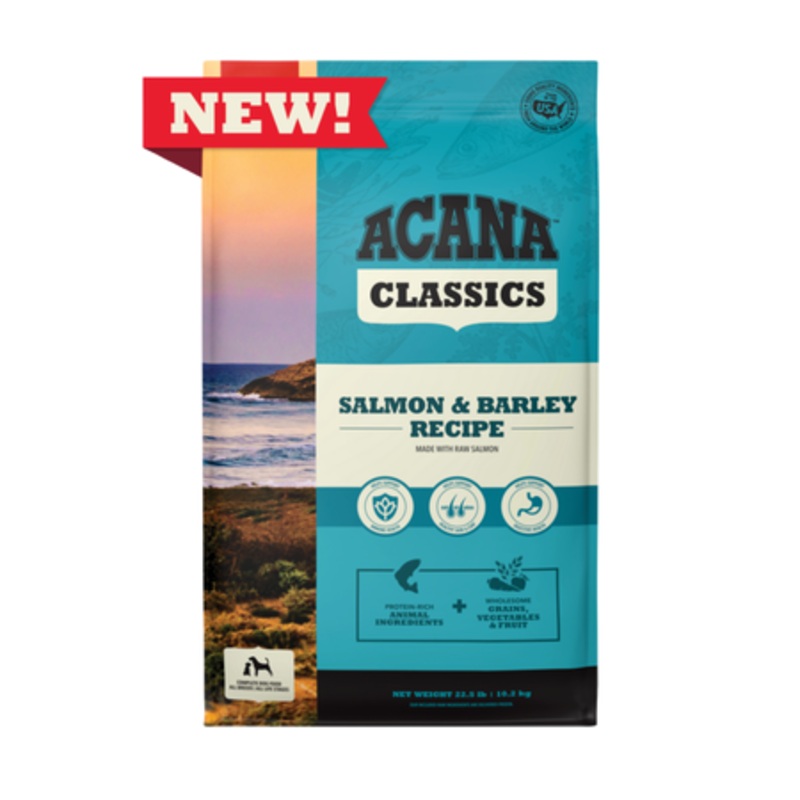 ACANA Classics Salmon and Barley Recipe Dry Dog Food 4 LB
