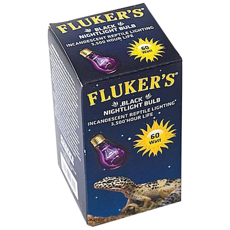 Fluker’s Black Nightlight Bulb