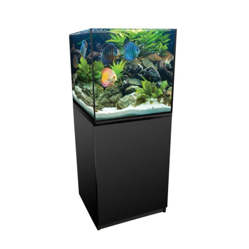 Aquarium Kits Forza 40g Cube w/ Black Stand