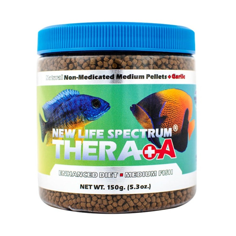 New Life Spectrum Thera+A Tropical Fish Diet – Medium Sized Sinking Pellets, 2mm – 2.5mm Medium 150 gm (5.3 oz)