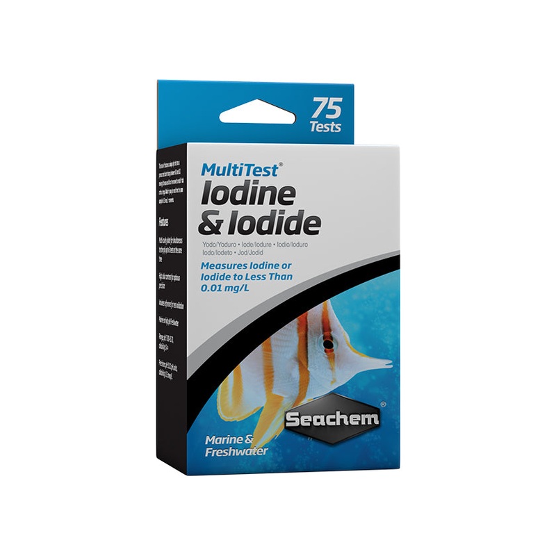 Seachem Multitest – Iodine and Iodide
