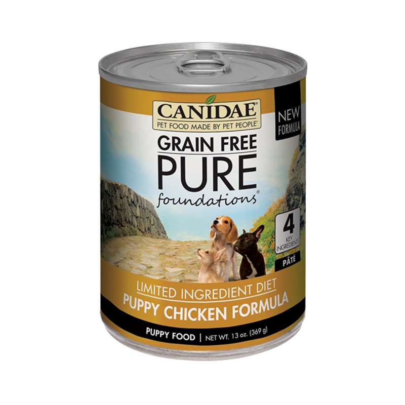 Canidae Grain Free PURE Foundations Canned Puppy Formula Dog Food