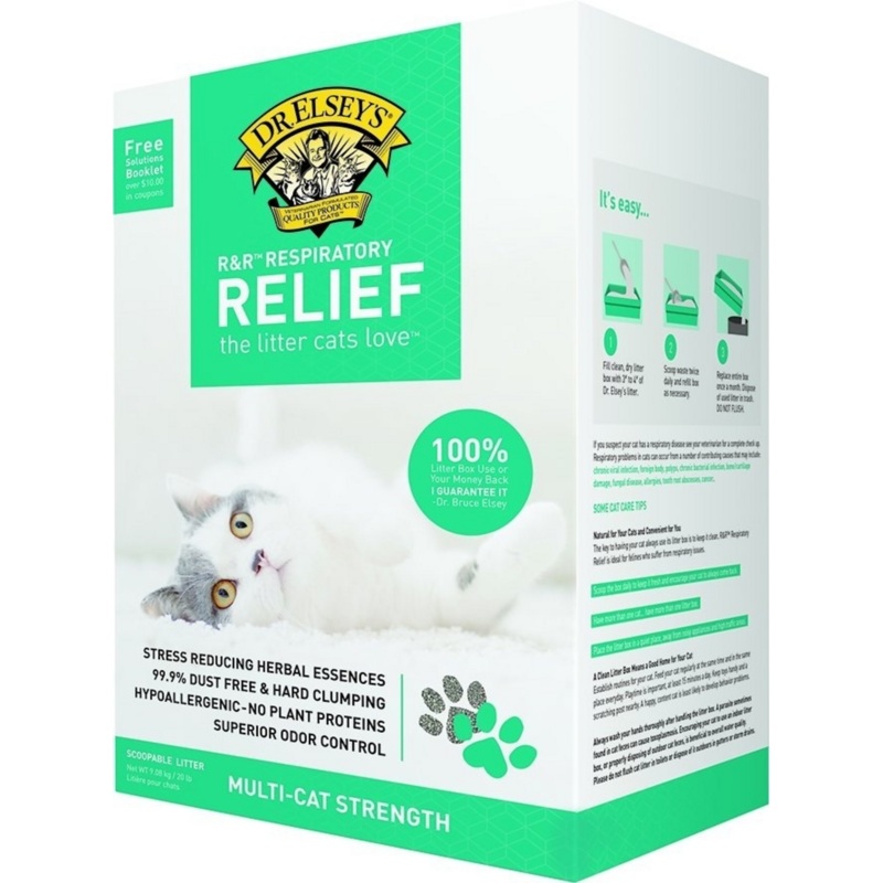 Dr. Elsey’s Respiratory Relief Clumping Cat Litter