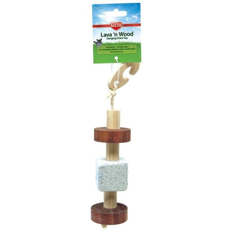 KAYTEE LAVA ‘N WOOD HANGING CHEW TOY