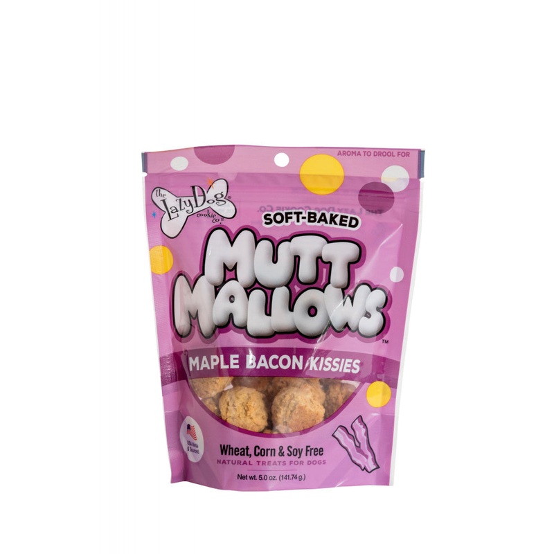 The Lazy Dog Cookie Co. Mutt Mallows Maple Bacon Kissies