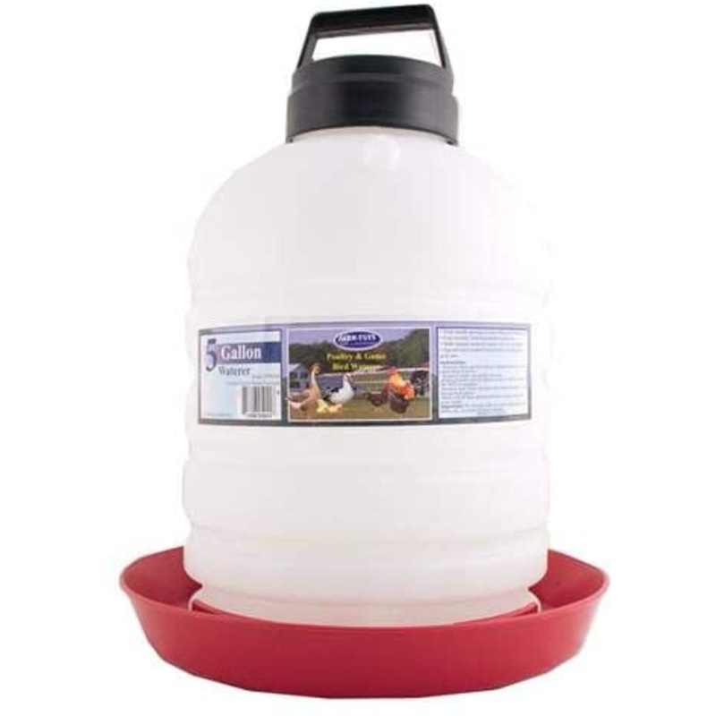 Farm-Tuff Top Fill Poultry Fountain 5 Gallon Capacity