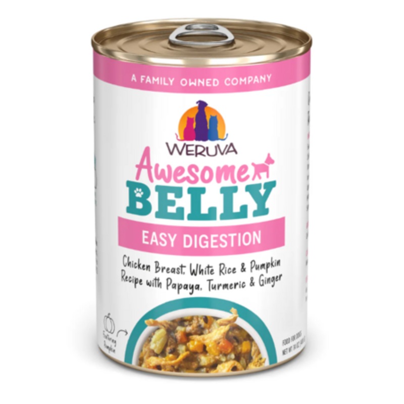 Weruva Dog Can Awesome Belly Chicken Veggie 14 oz
