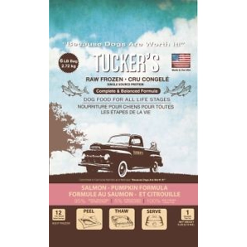 Tuckers Complete Salmon and Pumpkin, 6 lbs