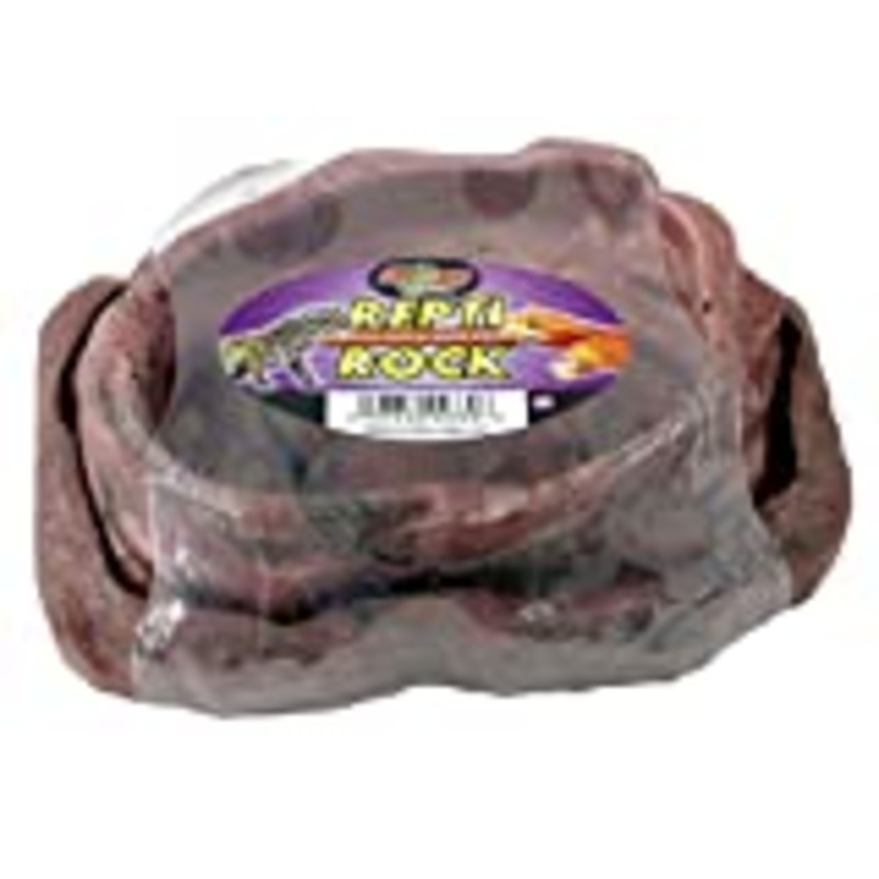 Zoo Med Repti Rock Reptile Food and Water Dishes  Medium