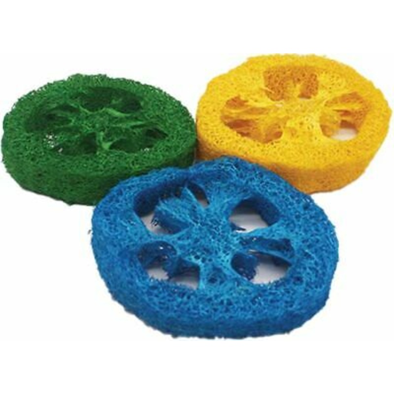 A&E Cage Co Nibbles Loofah Slice Chew