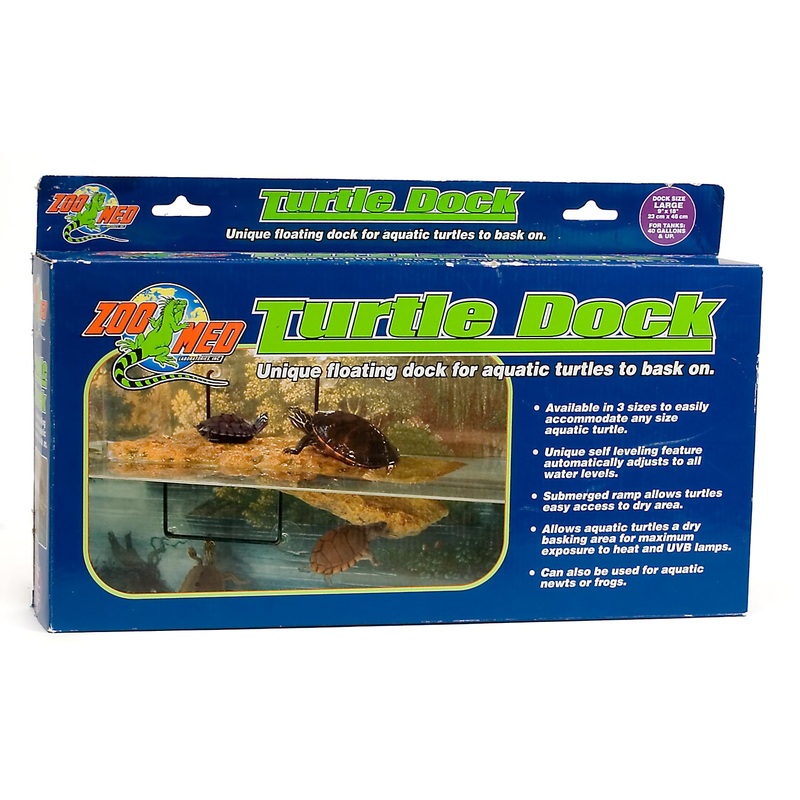 Zoo Med Laboratories Turtle Dock Large Turtle Pond Dock 9 X 18 Inch