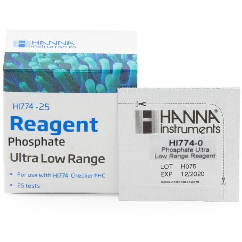 Phosphate Ultra-Low Range (PPM) – Reagent 25 Pack – Hanna Instruments
